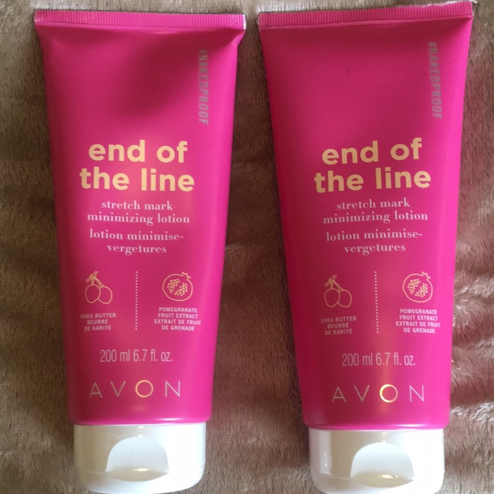 Avon End Of The Line Stretch Mark MinimizingLotion